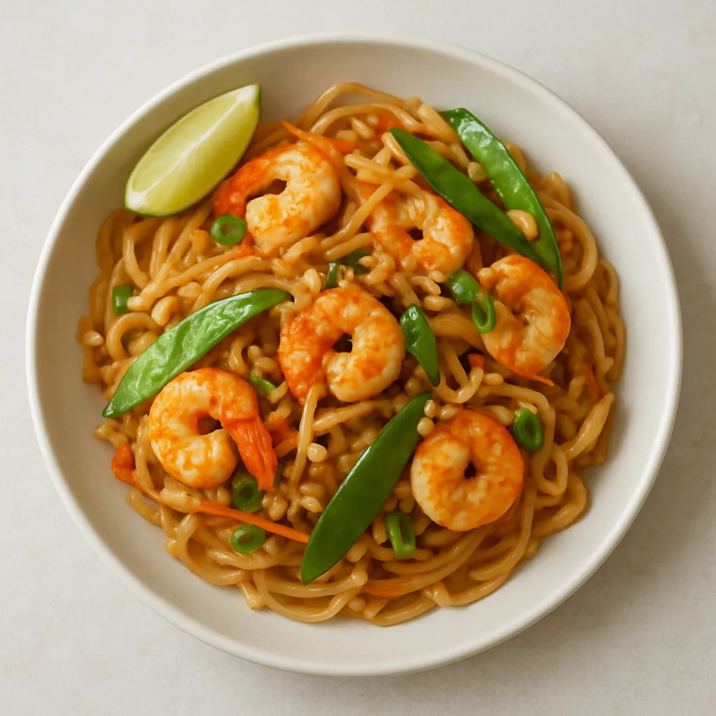 Prawn pad thai